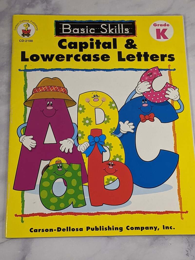 Capital & Lowercase Letters Grade K