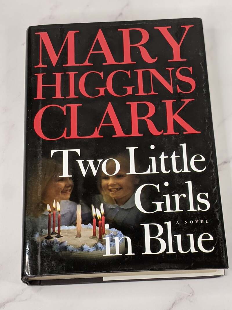 Two Little Girls In Blue