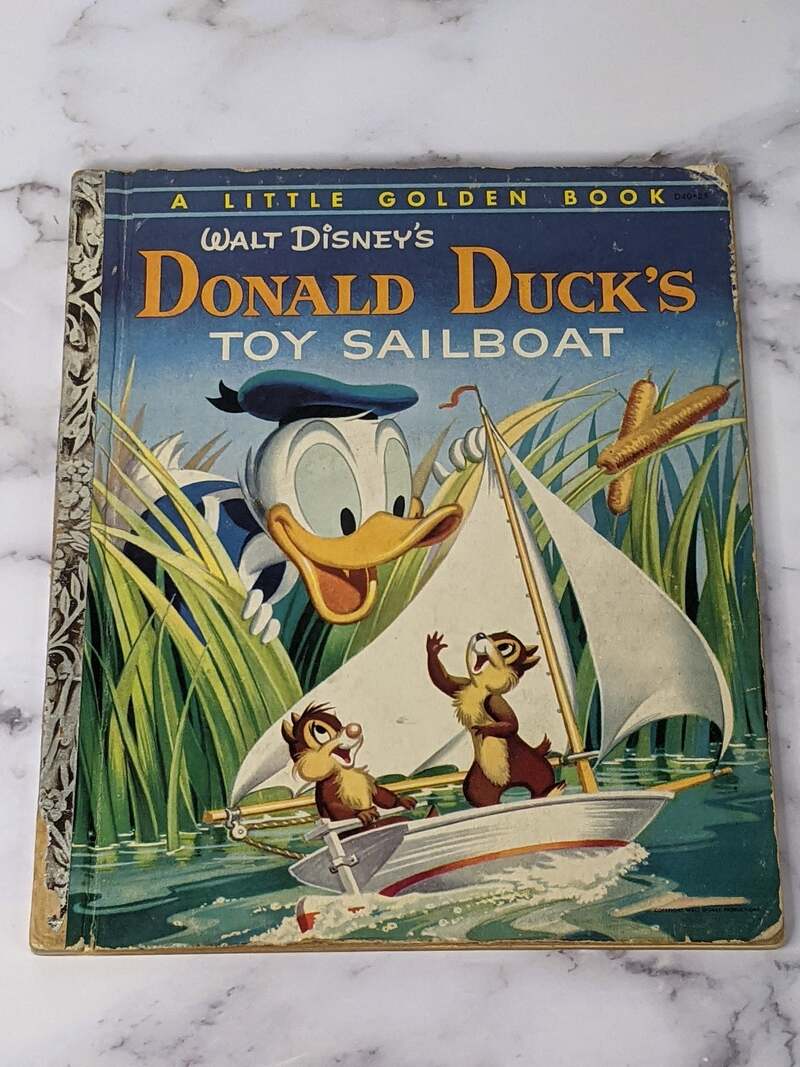 Donald Duck's Toy Sailboat