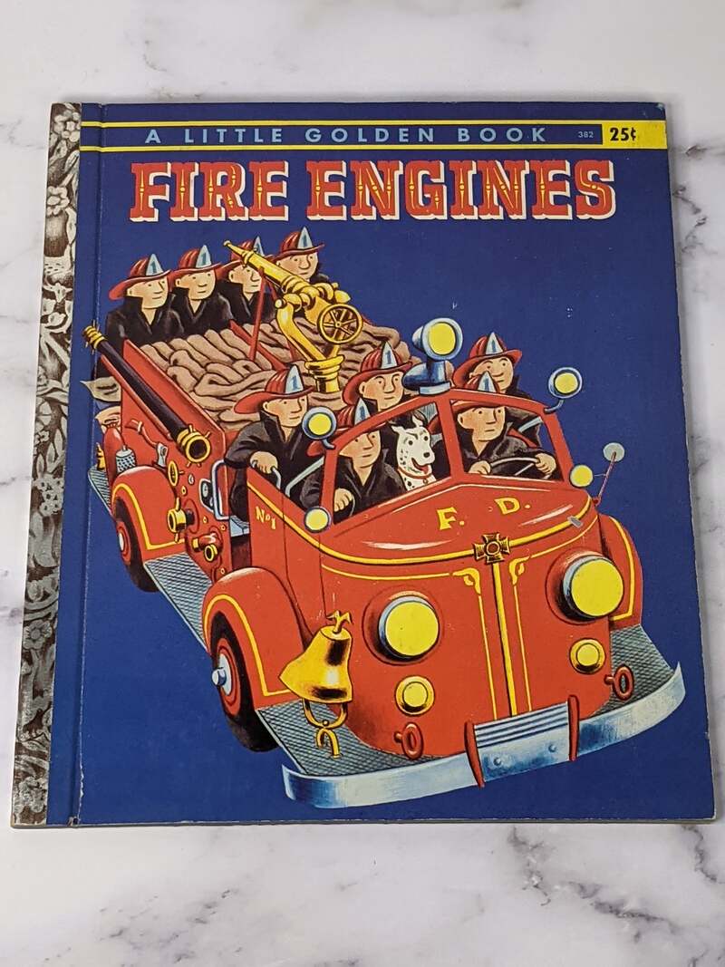 Fire Engines Golden Book