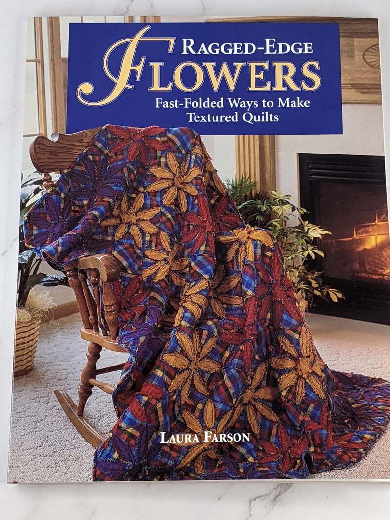 Ragged-Edge Flowers Book