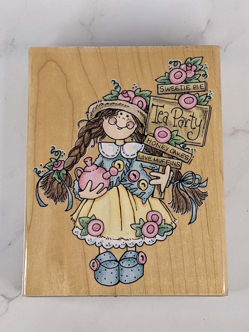 Sweet Tea Rubber Stamp