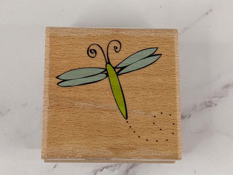 Dragonfly Rubber Stamp