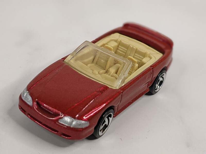 Hot Wheels Red 1996 Mustang GT