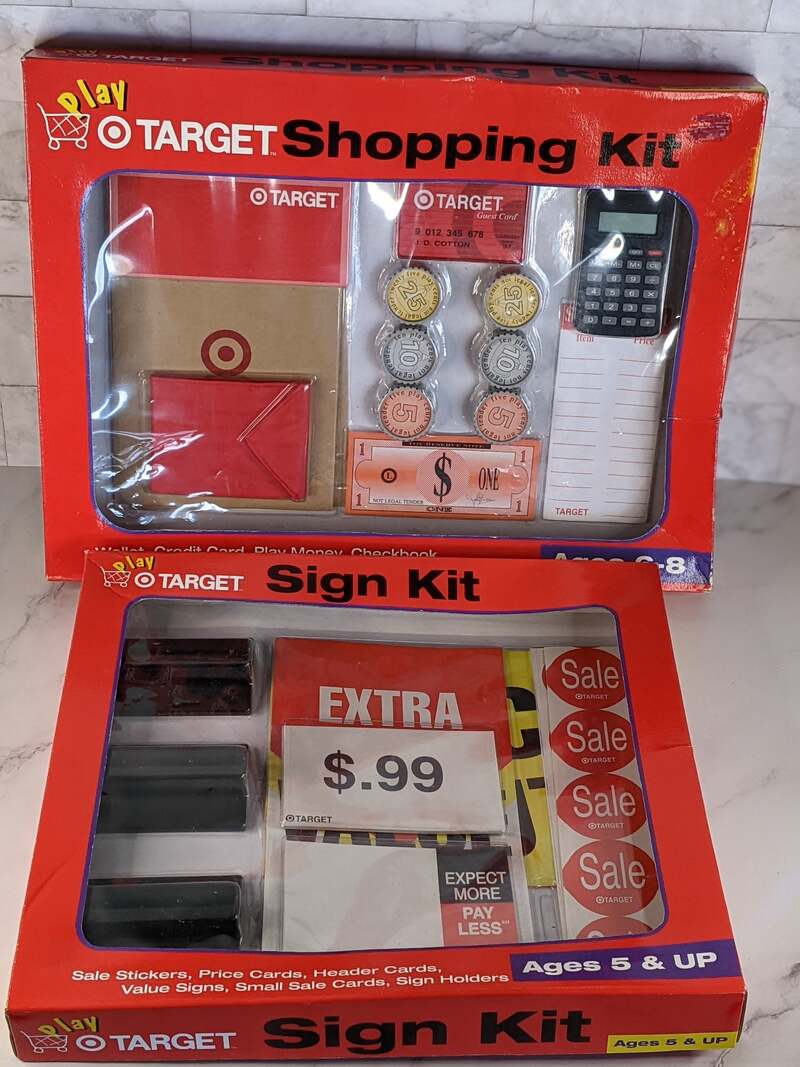 Play Target Shopping Kit and Sign Kit