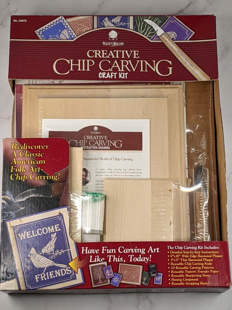 Creative Chip Carving Craft Kit