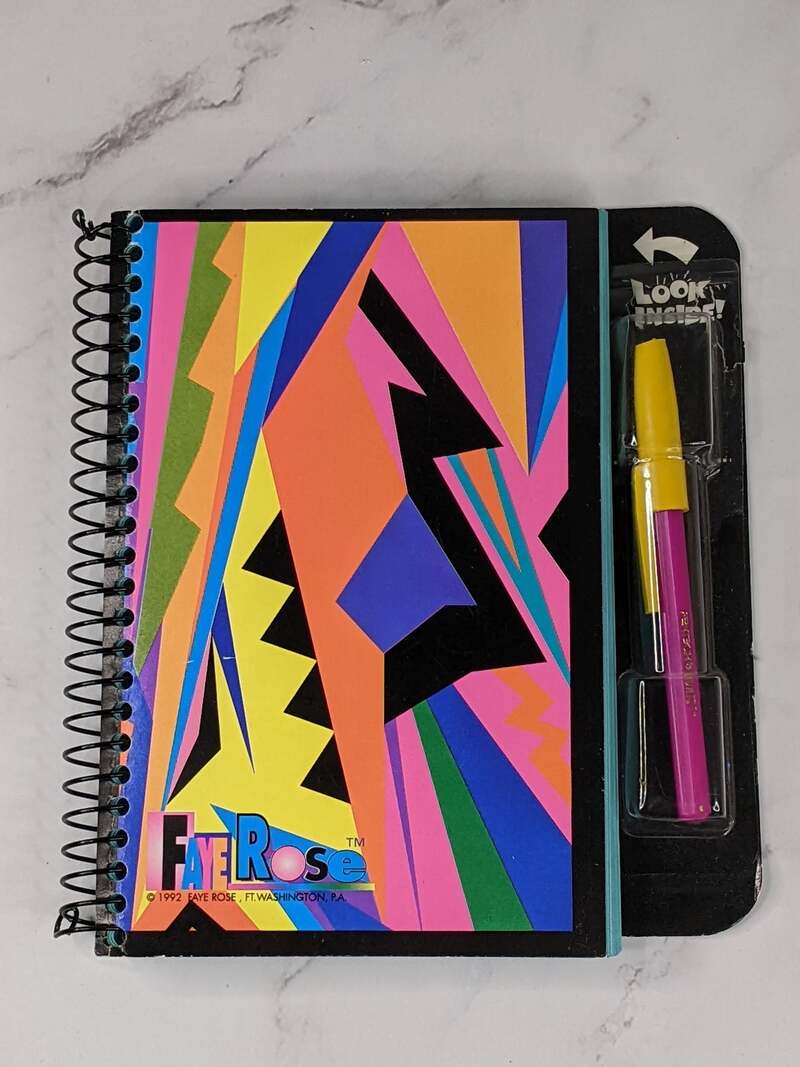 1992 Faye Rose Hot Looks Notebook