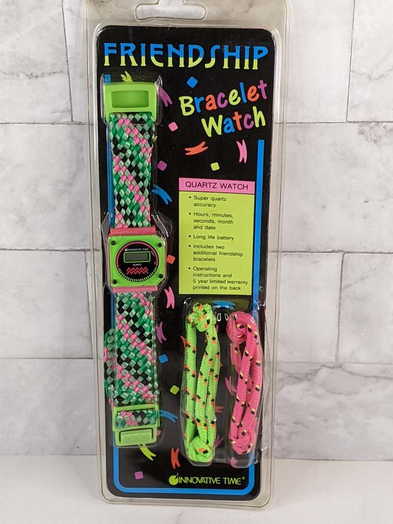 1990 Friendship Bracelet Watch