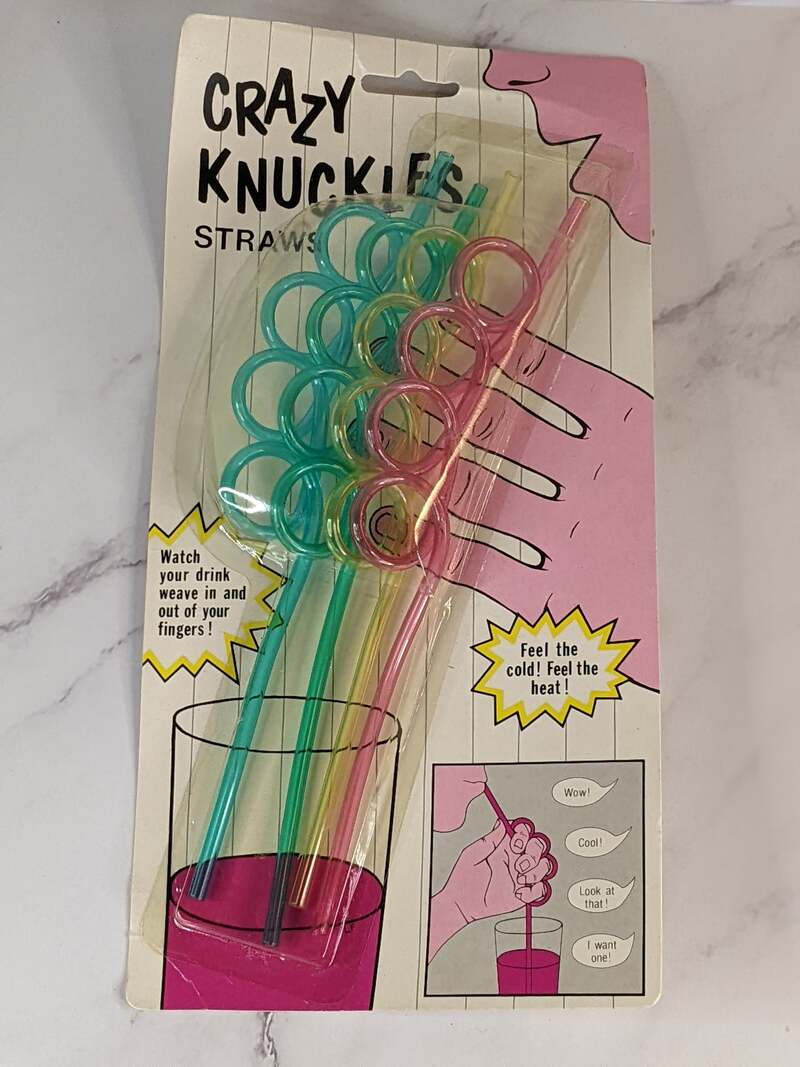 Crazy Knuckles Straws