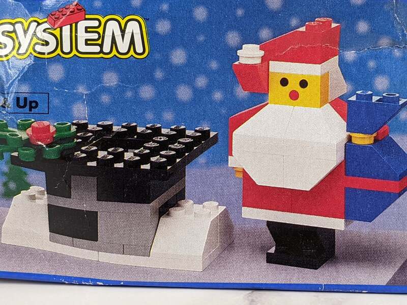 Lego 1549 Santa and Chimney