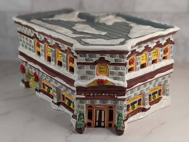 It's A Wonderful Life Bedford Falls Anderson's & Building and Loan