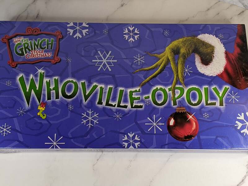 NEW Whoville-opoly How The Grinch Stole Christmas Board Game