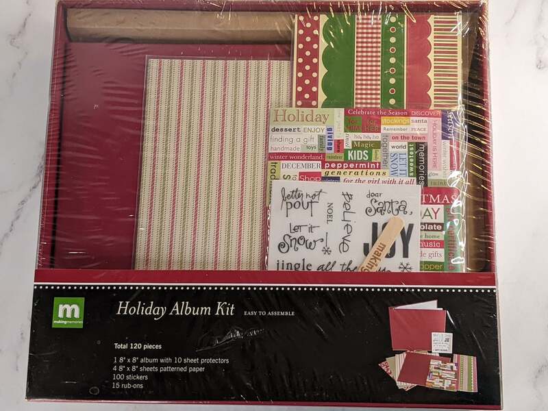 Making Memories Holiday Album Kit