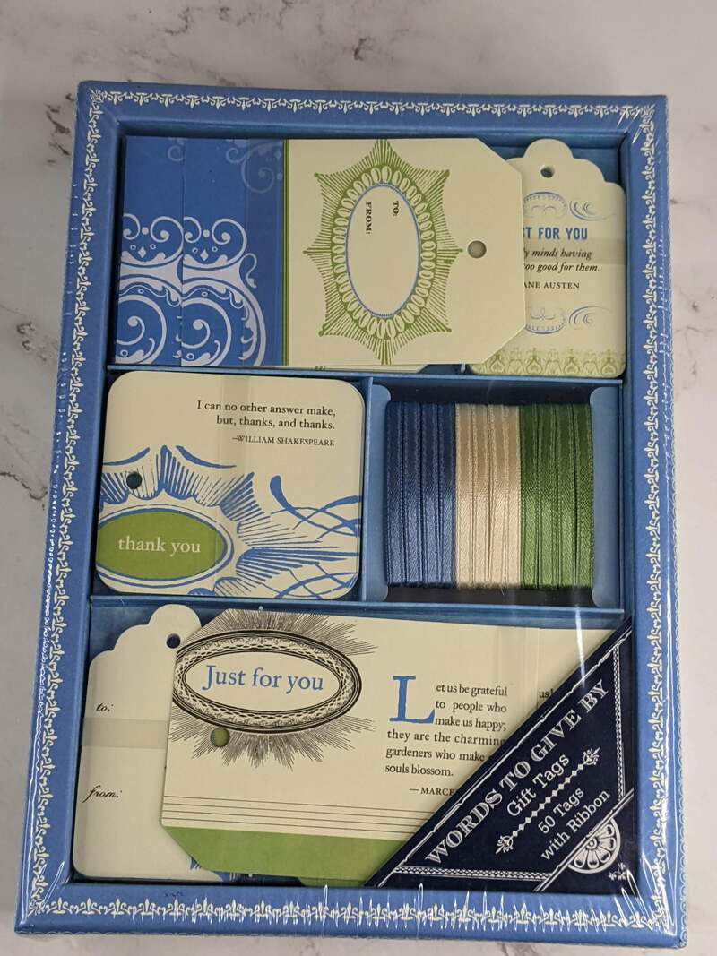 Words to Give By Kit of 50 Gift Tags