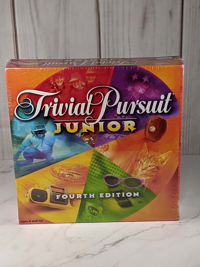 Trivial Pursuit Junior Fourth Edition Vintage 1996