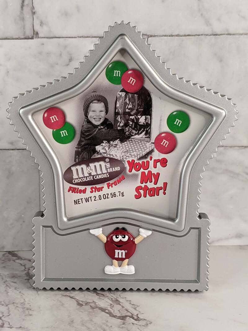 M&M's Plastic Frame Box