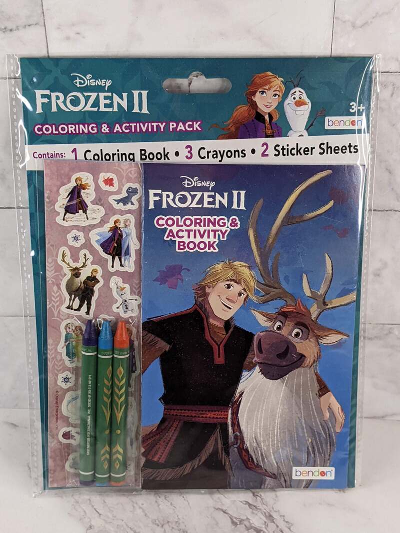Frozen II Coloring & Activity Pack
