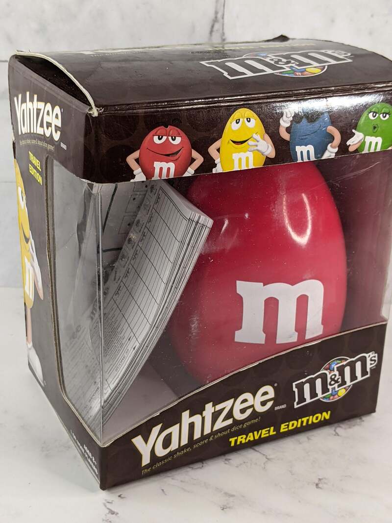 M & M's Yahtzee Travel Edition