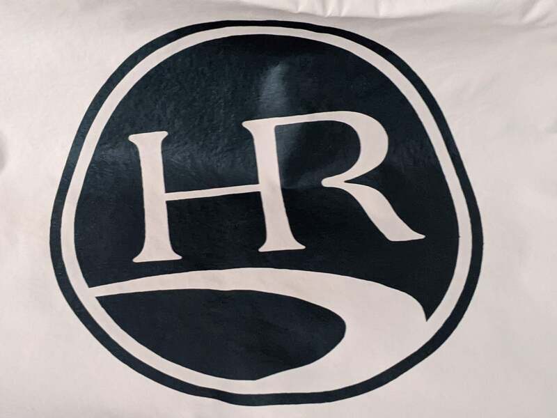 White Tire Cover Holiday Rambler Logo Fits 29IN Tire for RV Camper Stored Unused