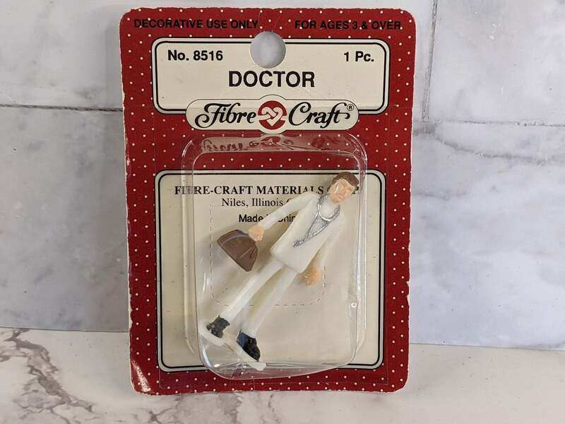 Miniature Doctor Figurine