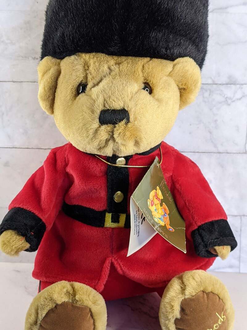 Harrods Guardsman Plush Bear