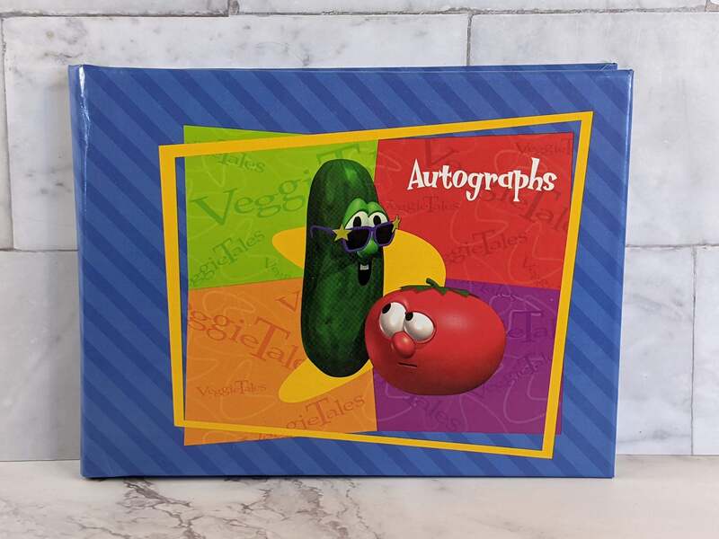 VeggieTales Autograph Book