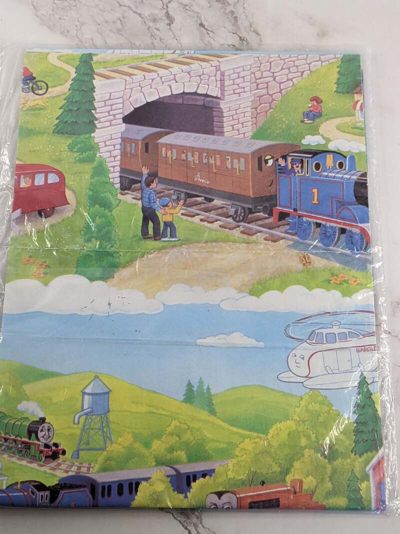 Thomas The Tank Engine Gift Wrap