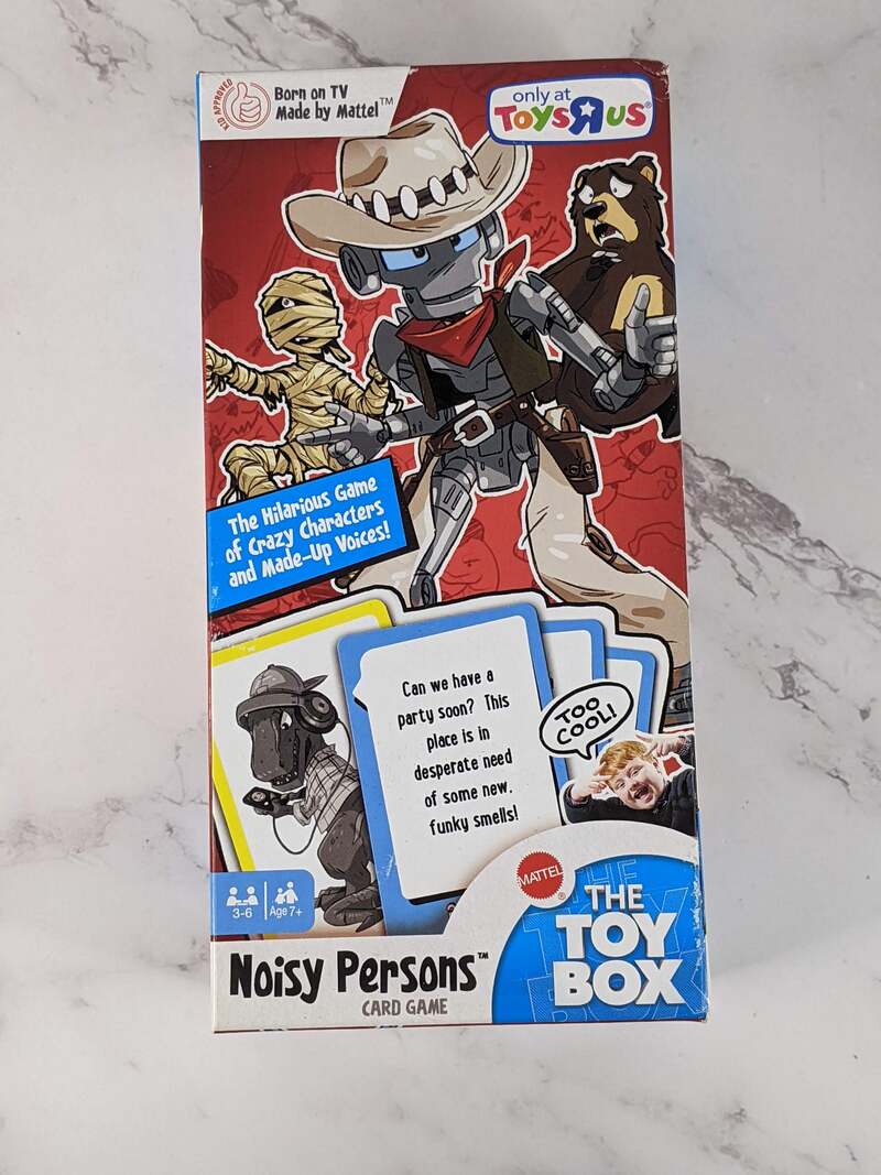 Noisy Persons Card Game - The Toy Box