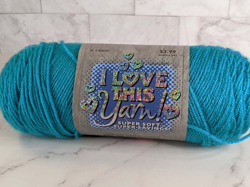 Peacock Teal Yarn (I Love This Yarn!)