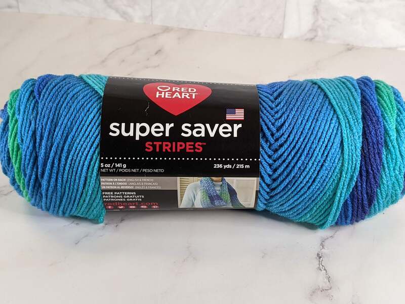 Cool Stripe Red Heart Stripes Yarn