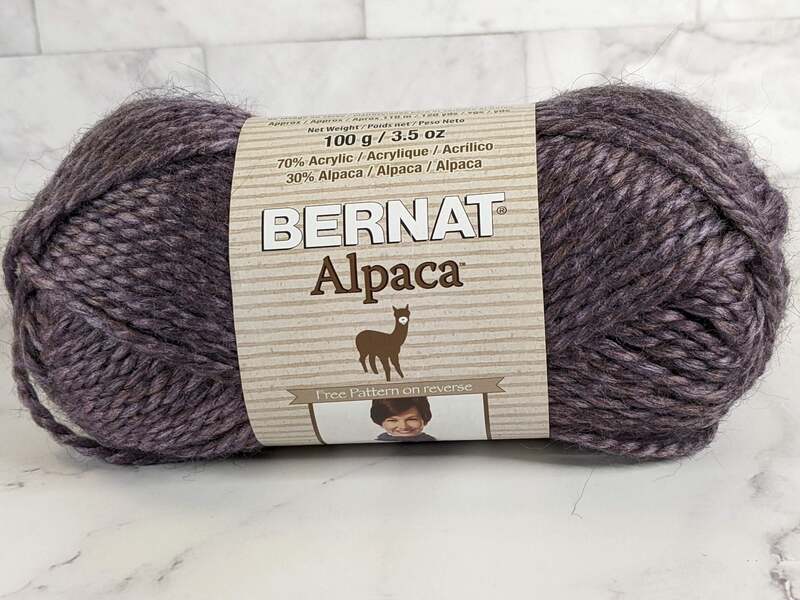 Lavender Bernat Alpaca Yarn