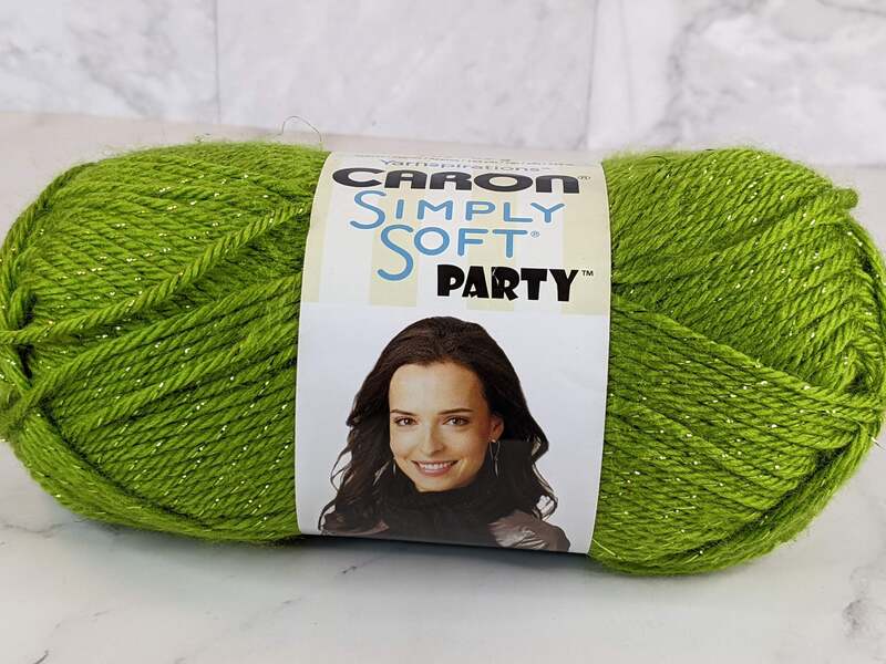 Spring Sparkle Caron Simply Soft Party Yarn