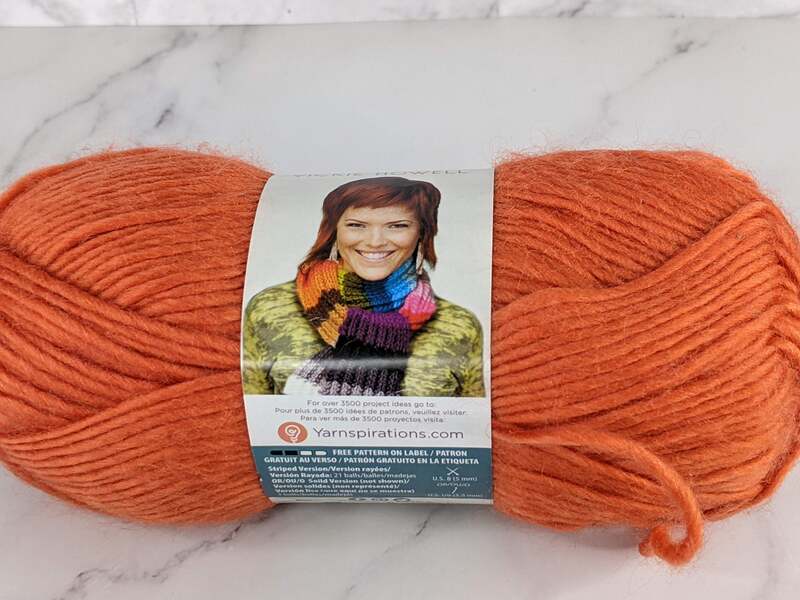 Coral Bernat Sheep(ish) Yarn