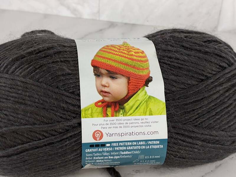 Gun Metal Color Bernat Sheep(ish) Yarn