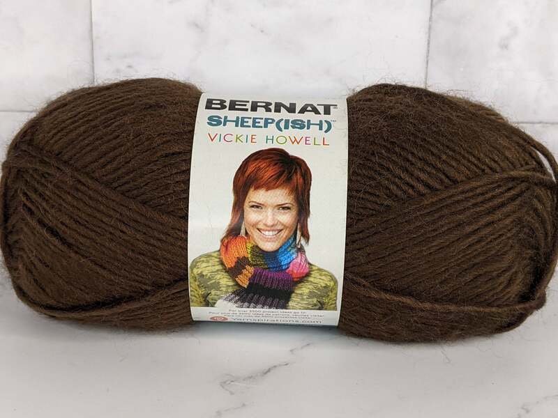 Espresso Bernat/Caron Sheep(ish) Yarn