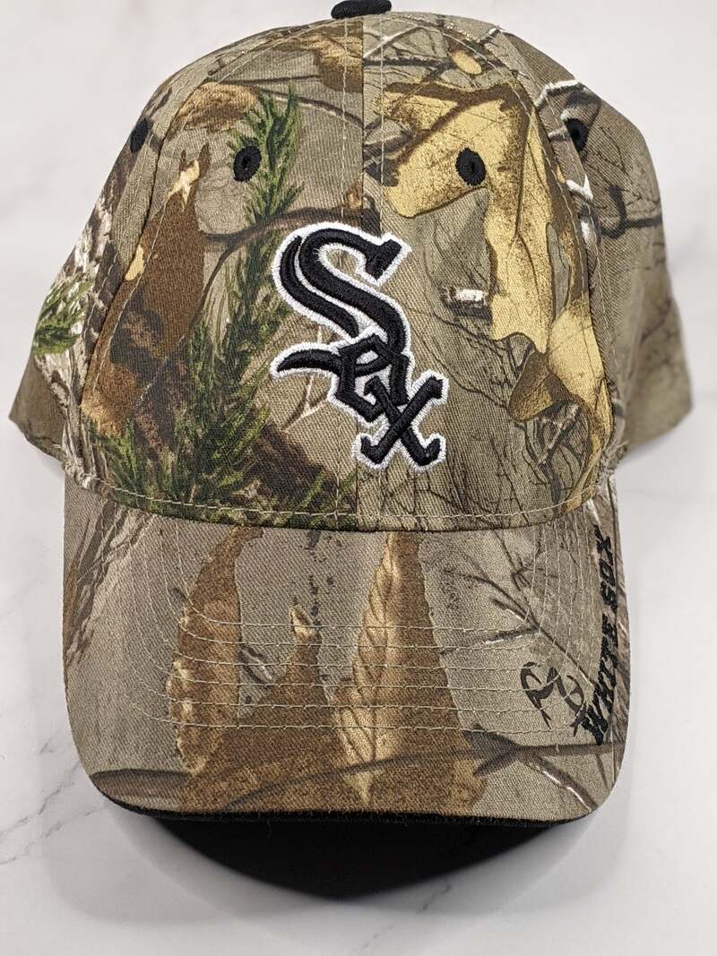 Chicago White Sox Cap Camo Fan Favorite Adjustable Baseball Hat Camouflage