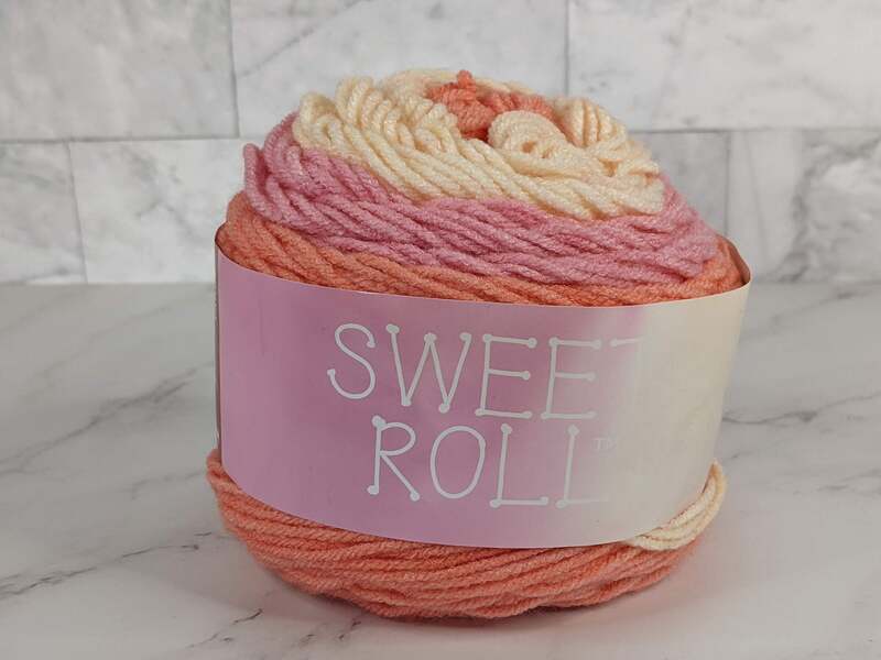 Peaches and Cream Pop Sweet Roll Yarn