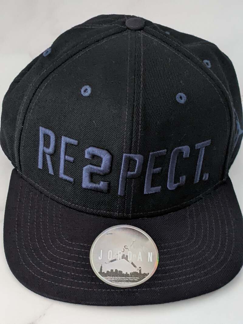 Re2pect Cap Derek Jeter Respect Snapback Hat New York Yankees Air Jordan