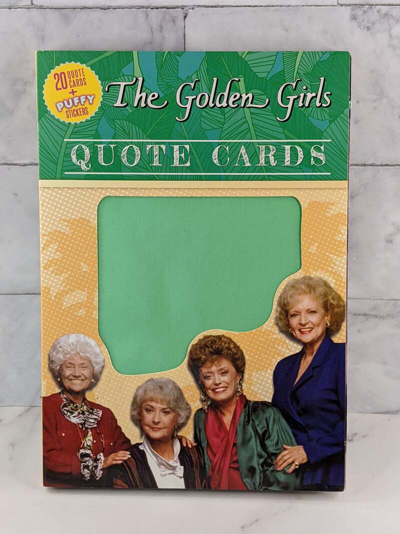 The Golden Girls Quote Cards