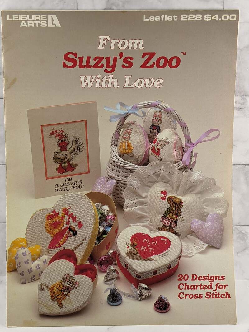 From Suzy's Zoo with Love Cross Stitch
