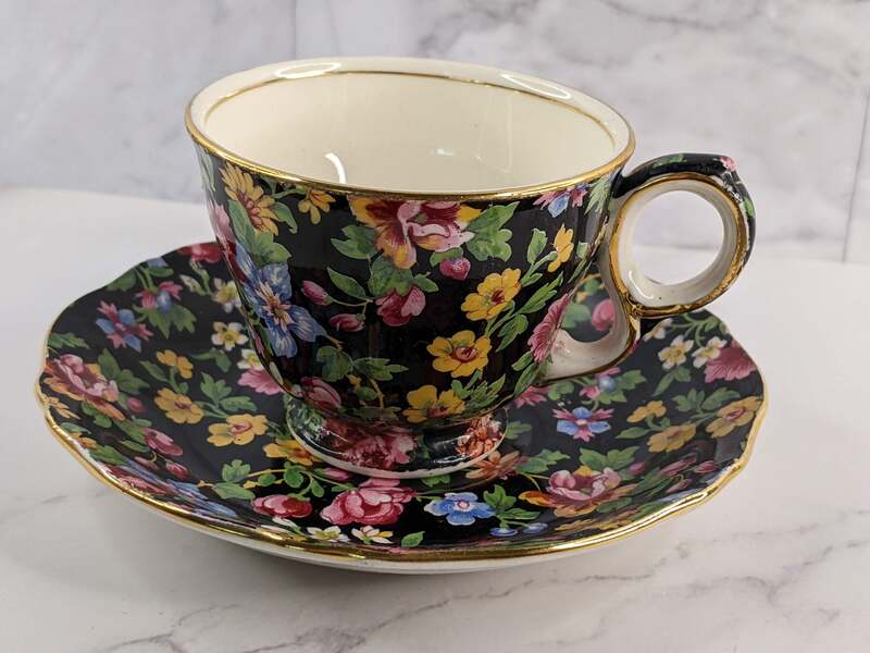 Royal Winton Floral Cup and Saucer