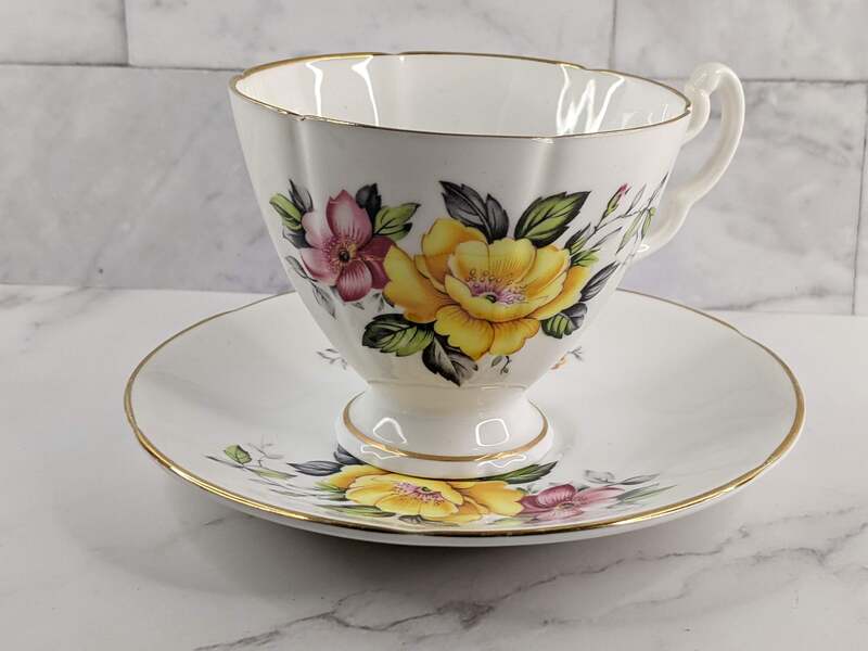 Hamilton Fine Bone China Cup and Saucer