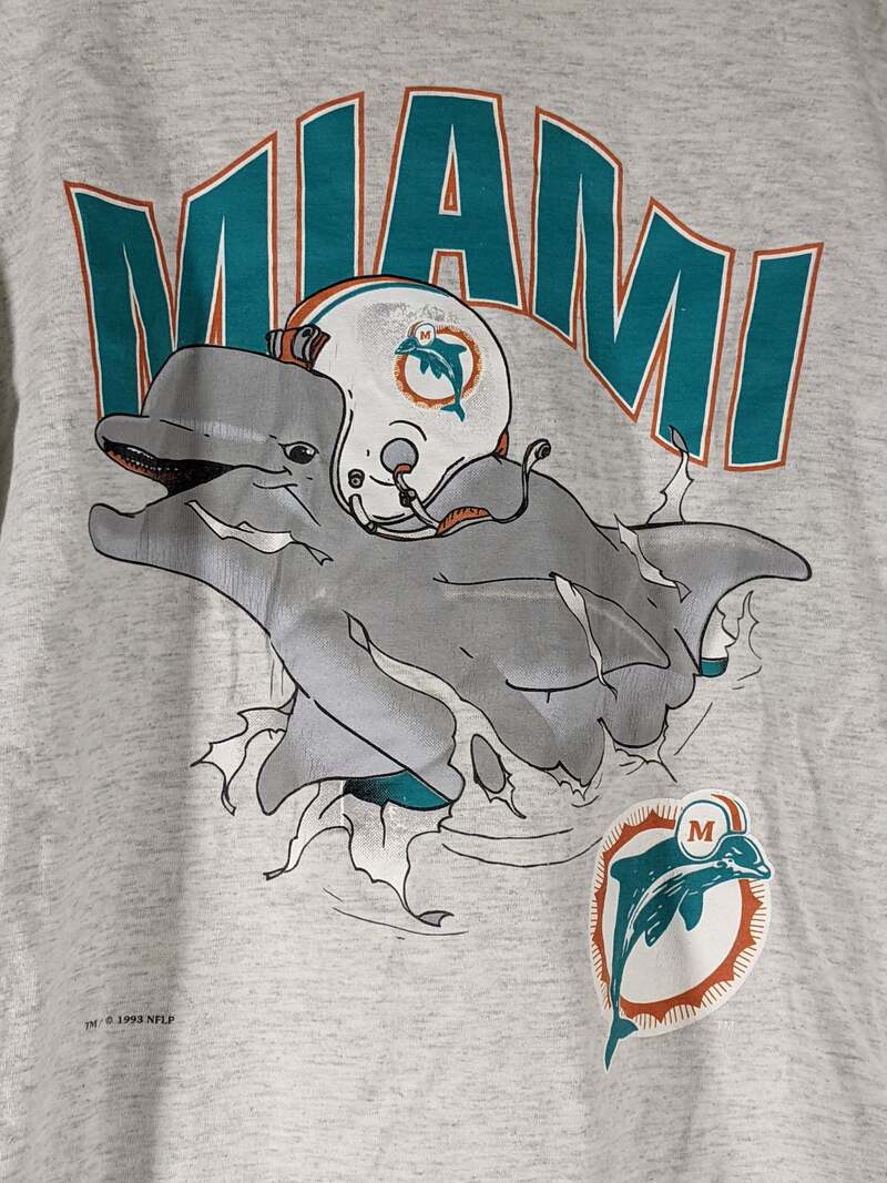 Miami Dolphins T-Shirt Youth XL
