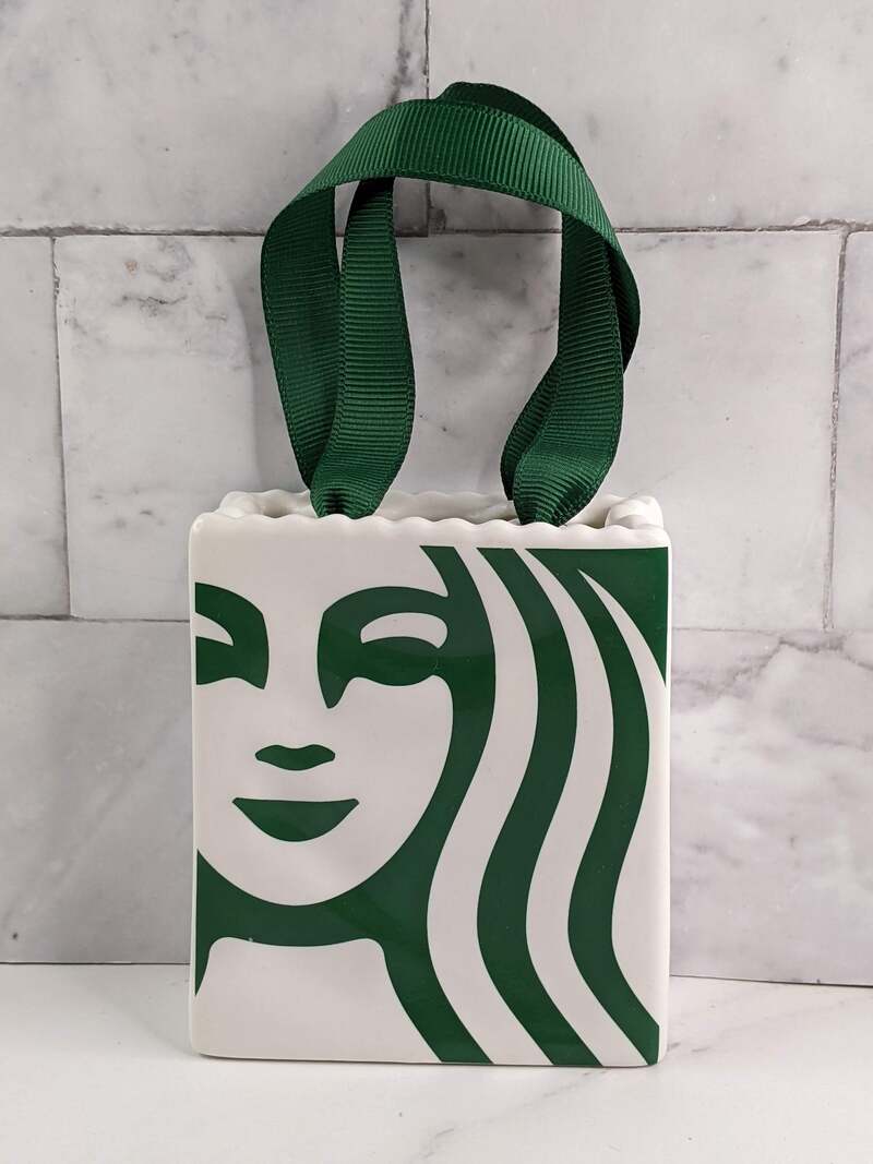 Starbucks Gift Card Holder Bag Ornament