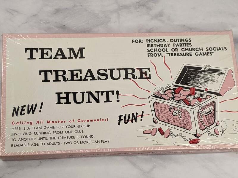 Team Treasure Hunt! 1973 Game Unopened