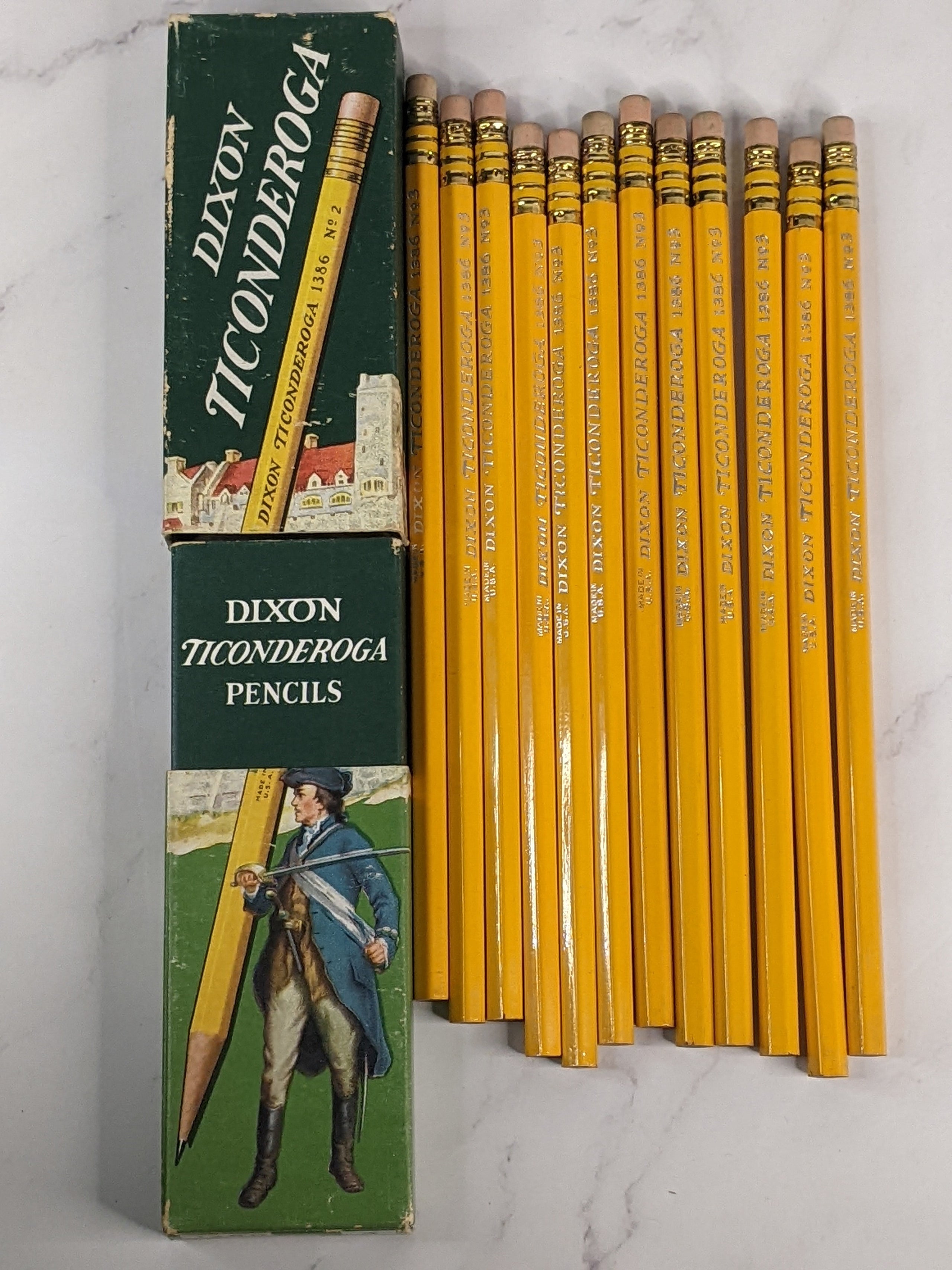 Vintage Gem: The Dixon Ticonderoga Woodgrain Pencil — The